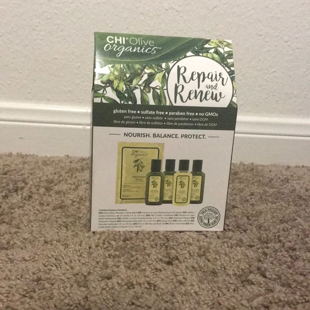 COPY - Olive organics hair treatment set